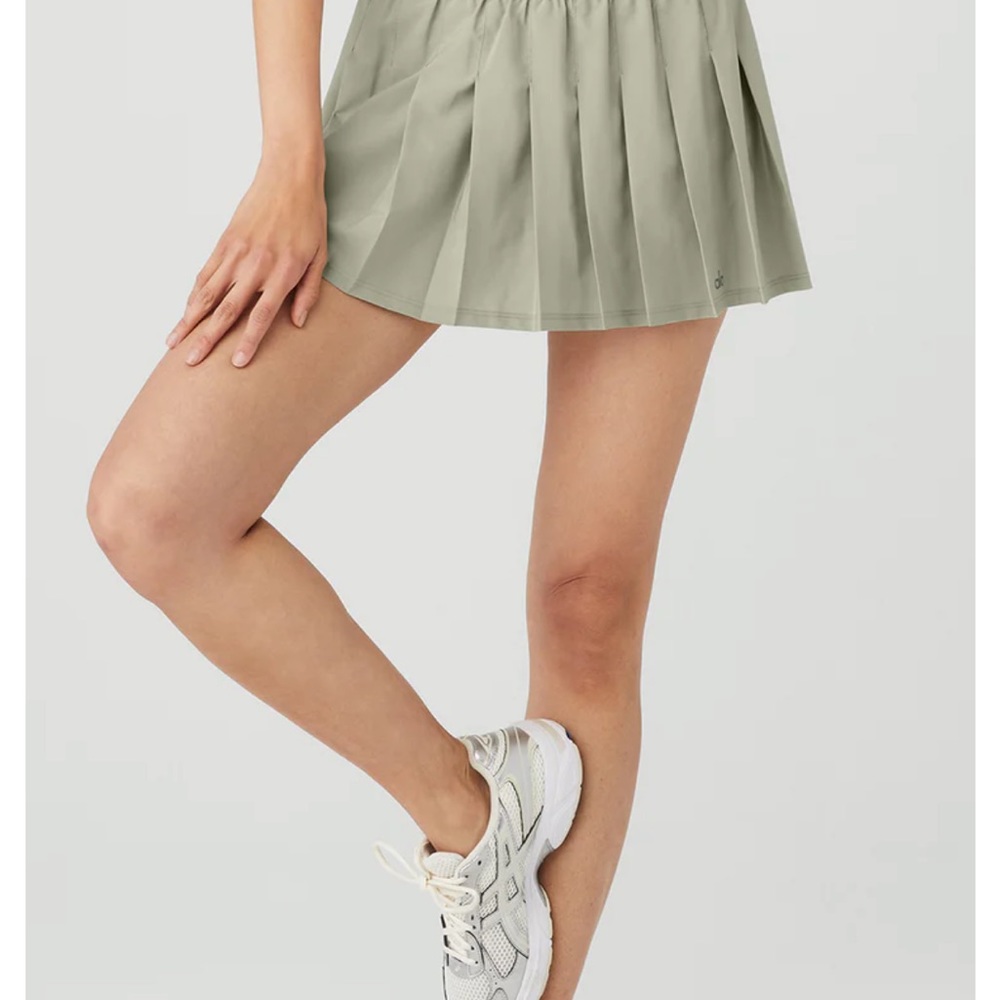 ALO TENNIS SKIRT - XS - GREEN